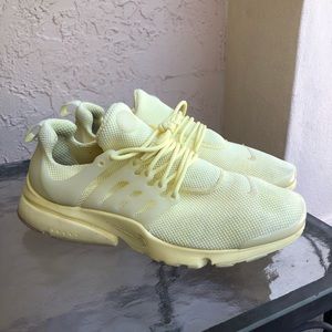 nike air presto yellow chiffon